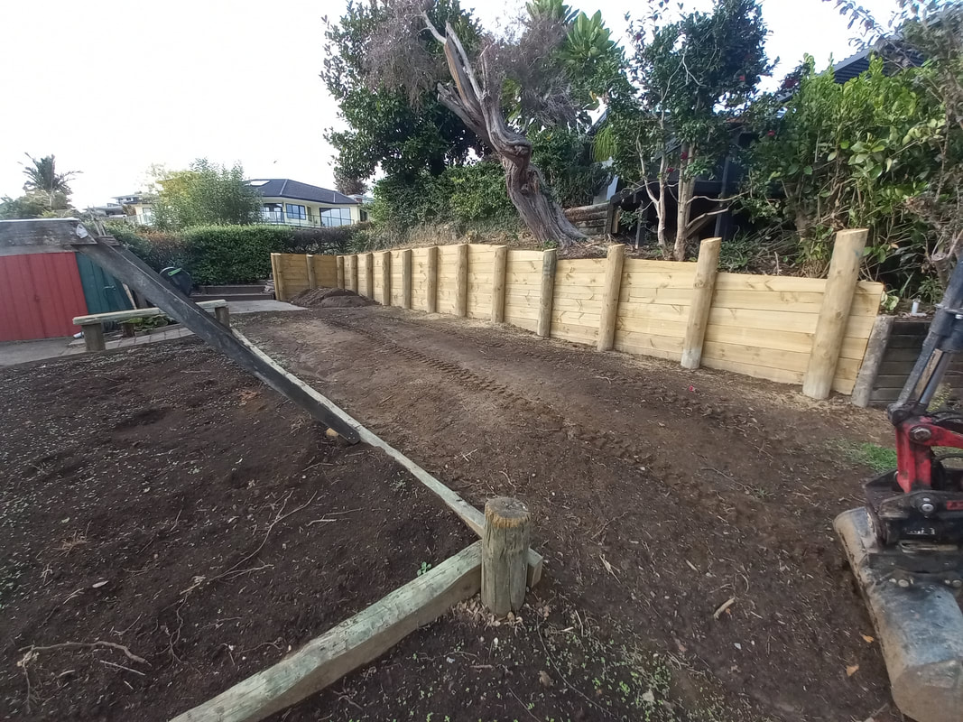 Hydroseeding project by Tracktion Earthworks