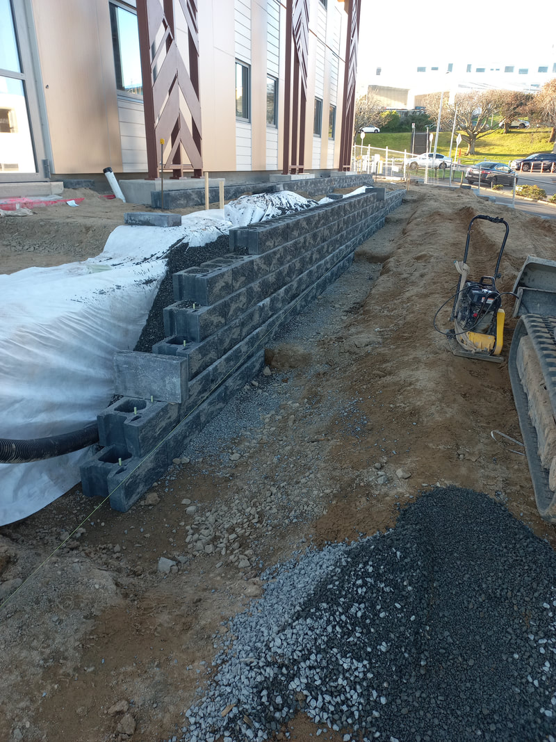Retaining Walls — Tracktion Earthworks